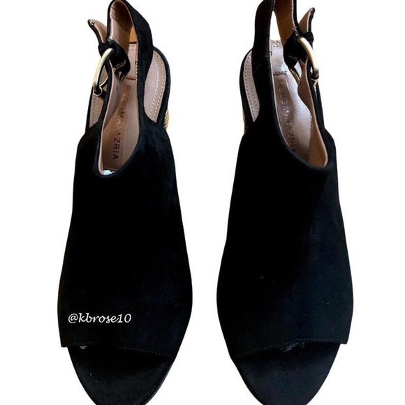 BCBG MAXAZRIA Peep-Toe Mules in Black Size 37 - Picture 6 of 11